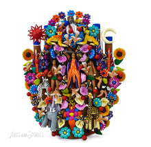 Load image into Gallery viewer, Arbol de la Vida "Adam & Eve" 8"x 8"