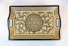 Load image into Gallery viewer, Tray Kaky center ceremony 21"x14"