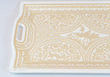 Load image into Gallery viewer, Tray Peacock center 21"x14"