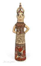 Load image into Gallery viewer, Monja paisaje paloma roja 25"