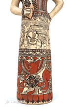 Load image into Gallery viewer, Monja paisaje paloma roja 25"