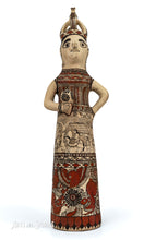 Load image into Gallery viewer, Monja paisaje paloma roja 25"