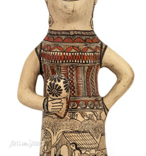 Load image into Gallery viewer, Monja paisaje paloma roja 25"