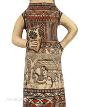 Load image into Gallery viewer, Monja paisaje paloma roja 25"