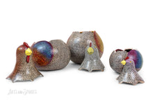 Load image into Gallery viewer, Guajes Rooster Family( set of 3 two of 4"x7" and one 4"x3")