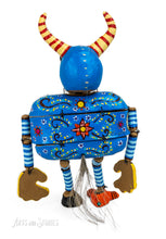 Load image into Gallery viewer, Puppets Diablo Azul  35"x 10"