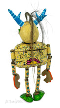 Load image into Gallery viewer, Puppets Cuerno azul 35"x10"