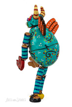 Load image into Gallery viewer, Puppets diablo turquesa 20"x8"