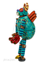 Load image into Gallery viewer, Puppets diablo turquesa 20"x8"