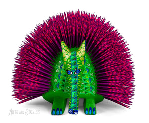 Porcupine primavera (Alebrije) 8"x9"