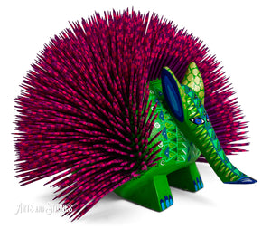 Porcupine primavera (Alebrije) 8"x9"