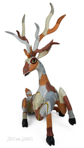 Deer (Alebrije 21"x28"x10")from Gran Master Zeny Fuentes