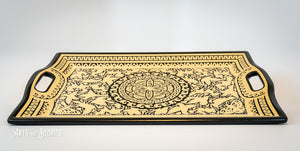Tray Kaky center ceremony 21"x14"