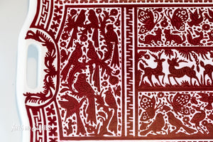 Tray Red Deer 21"x14"