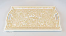 Load image into Gallery viewer, Tray Peacock center 21&quot;x14&quot;