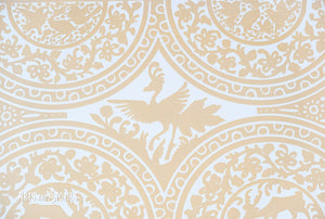 Tray Peacock center 21"x14"