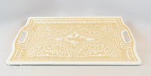 Load image into Gallery viewer, Tray Peacock center 21&quot;x14&quot;