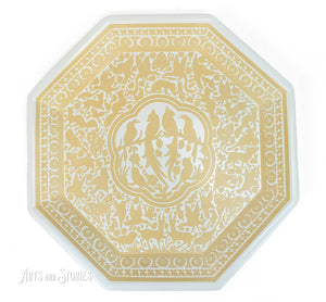 Octagonal Tray Birds NOMBRAR