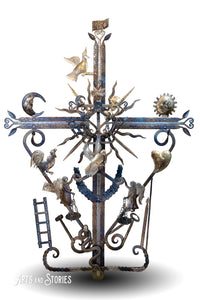 Ceremonial Cross by Grand Master Jose Santiz