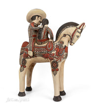 Load image into Gallery viewer, Sculpture Caballo charro paisaje 17&quot;
