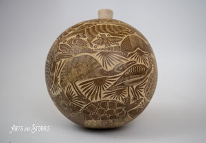 Jicara Naturel Jungle 7"
