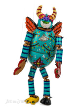 Load image into Gallery viewer, Puppets diablo turquesa 20&quot;x8&quot;